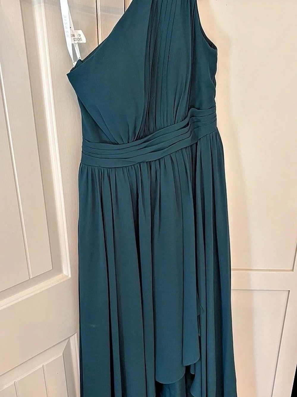 Azazie Brooke Maxi Dress in Blue Size 8